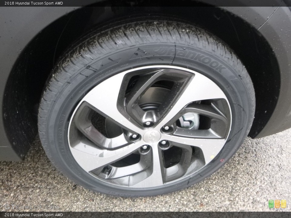 2018 Hyundai Tucson Sport AWD Wheel and Tire Photo #126655721