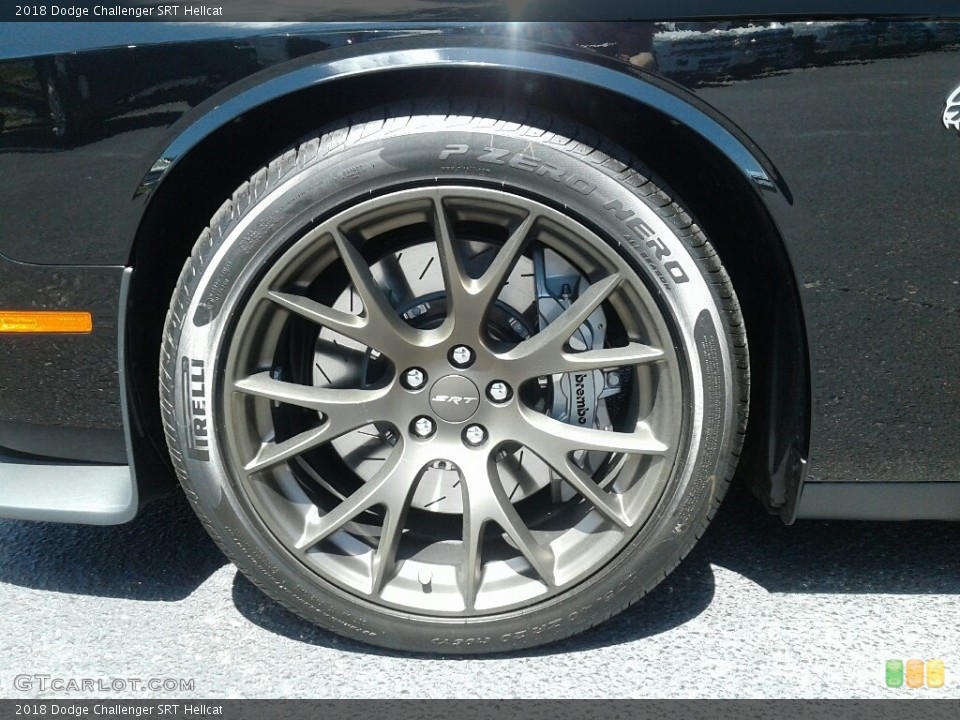 2018 Dodge Challenger SRT Hellcat Wheel and Tire Photo #126659864