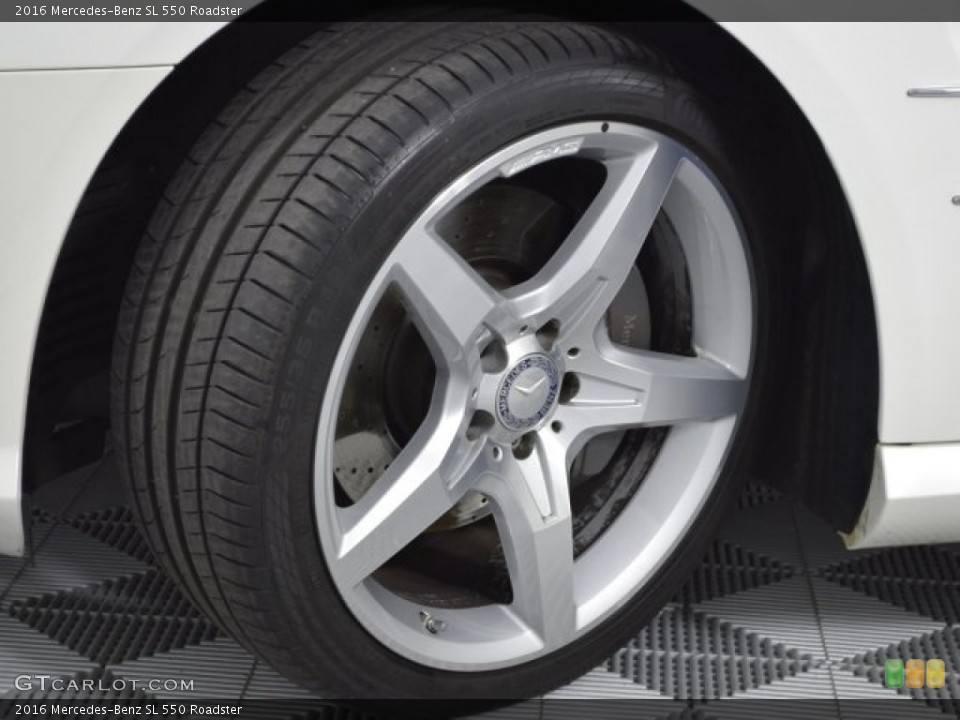 2016 Mercedes-Benz SL 550 Roadster Wheel and Tire Photo #126669140