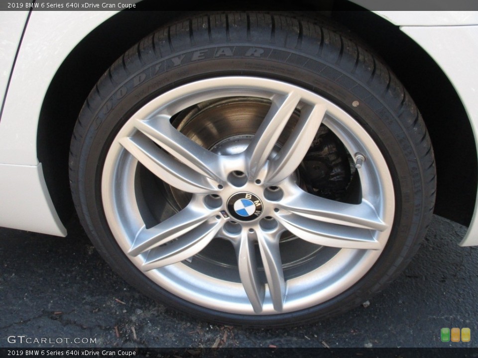 2019 BMW 6 Series Wheels and Tires