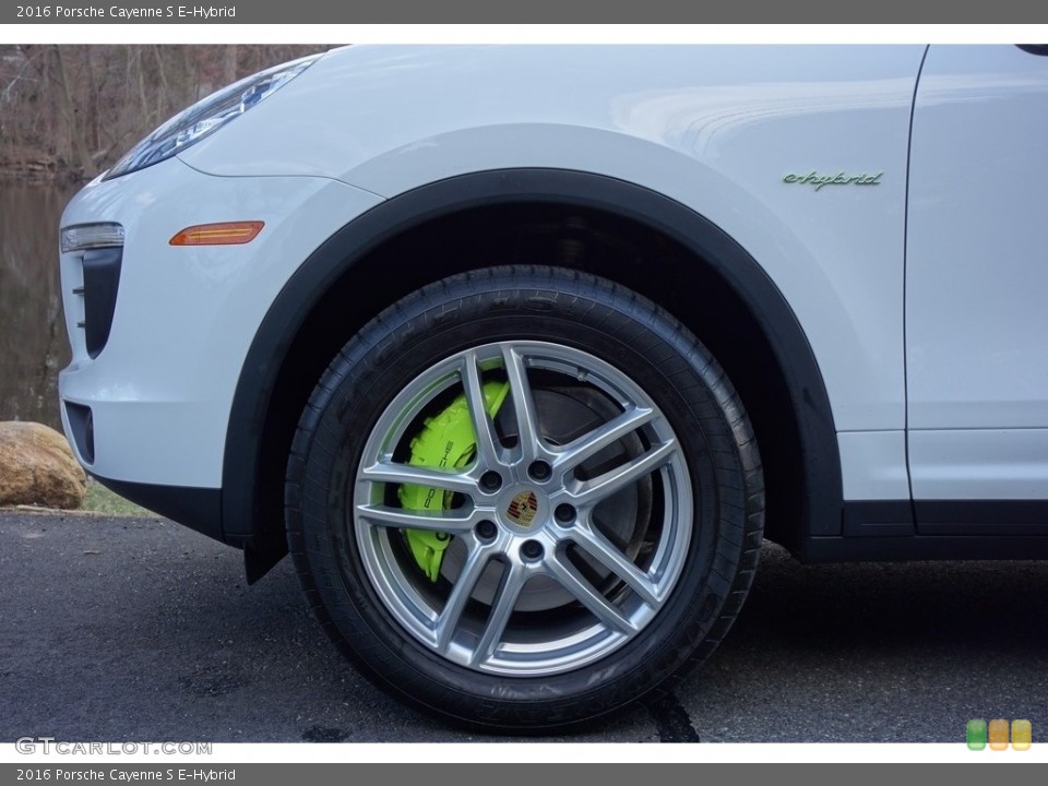 2016 Porsche Cayenne S E-Hybrid Wheel and Tire Photo #126703475