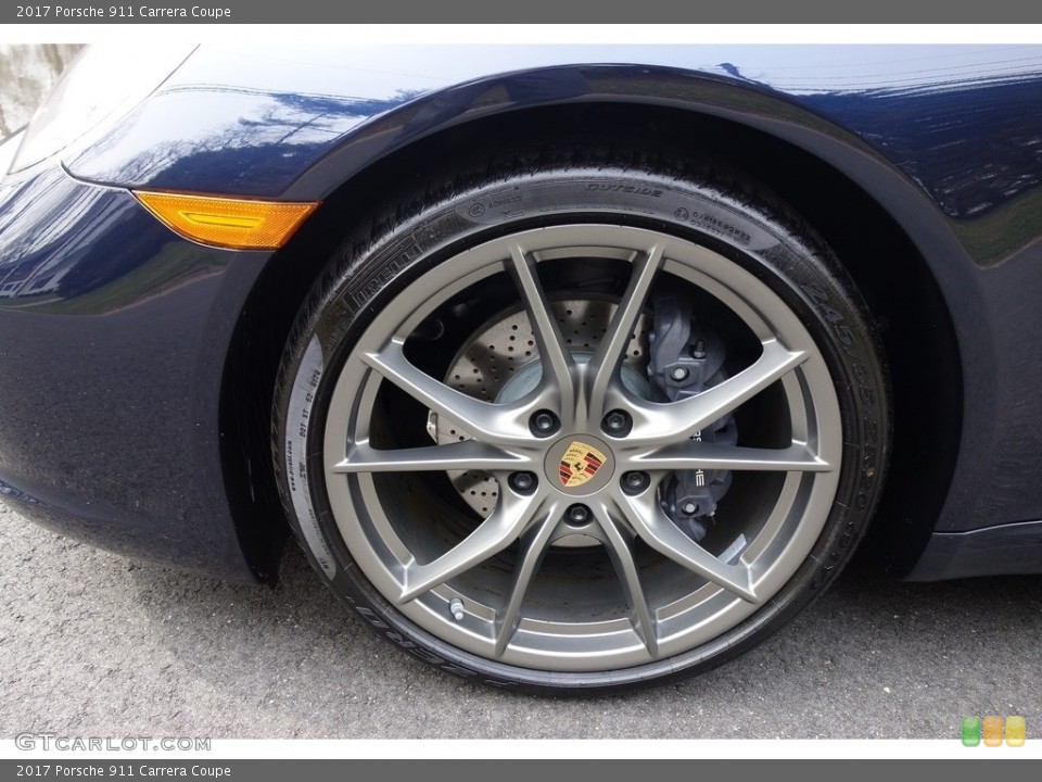 2017 Porsche 911 Carrera Coupe Wheel and Tire Photo #126703946