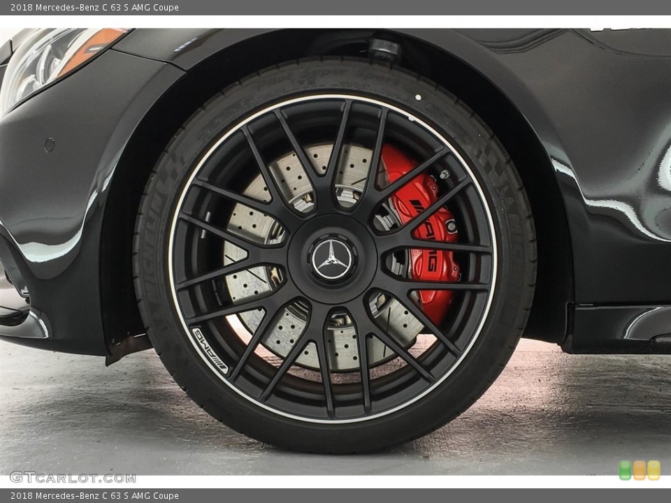 2018 Mercedes-Benz C 63 S AMG Coupe Wheel and Tire Photo #126707003