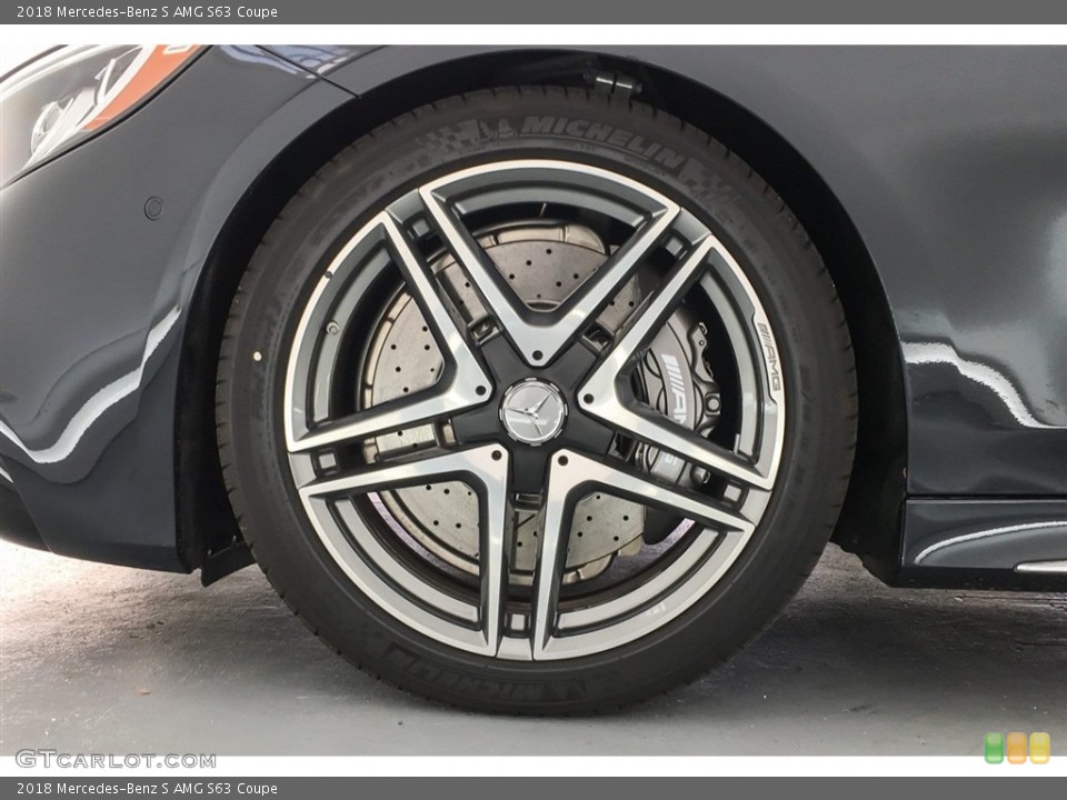 2018 Mercedes-Benz S AMG S63 Coupe Wheel and Tire Photo #126711737