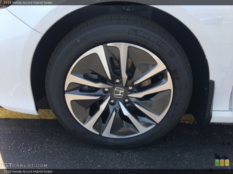 2018 Honda Accord Hybrid Sedan Wheel and Tire Photo #126713423