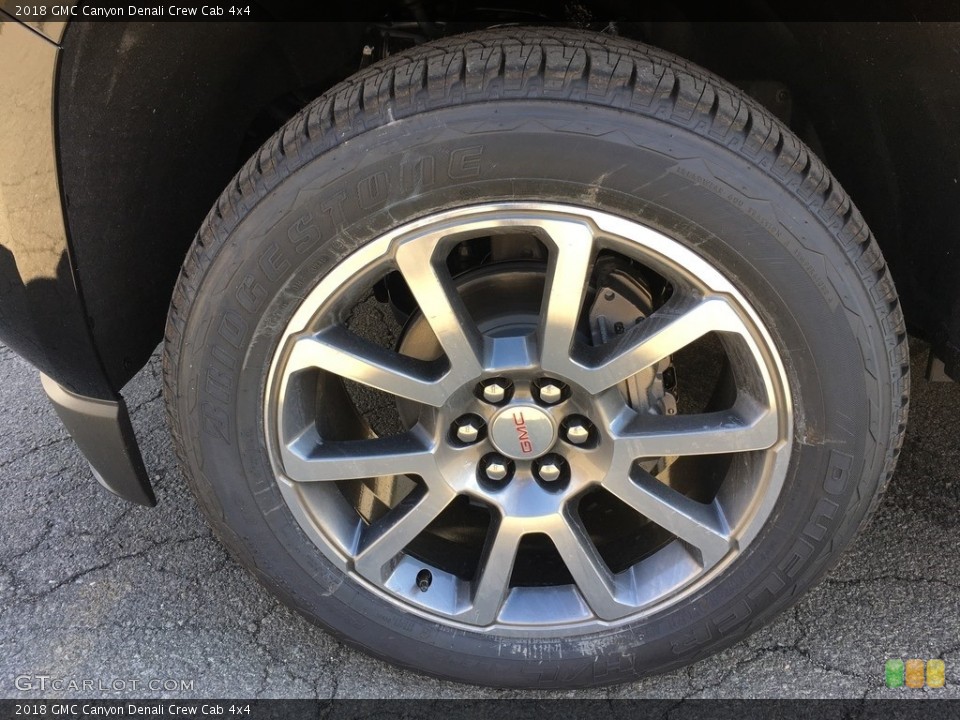 2018 GMC Canyon Denali Crew Cab 4x4 Wheel and Tire Photo #126746163
