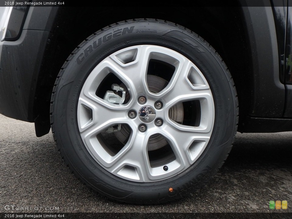 2018 Jeep Renegade Limited 4x4 Wheel and Tire Photo #126752274