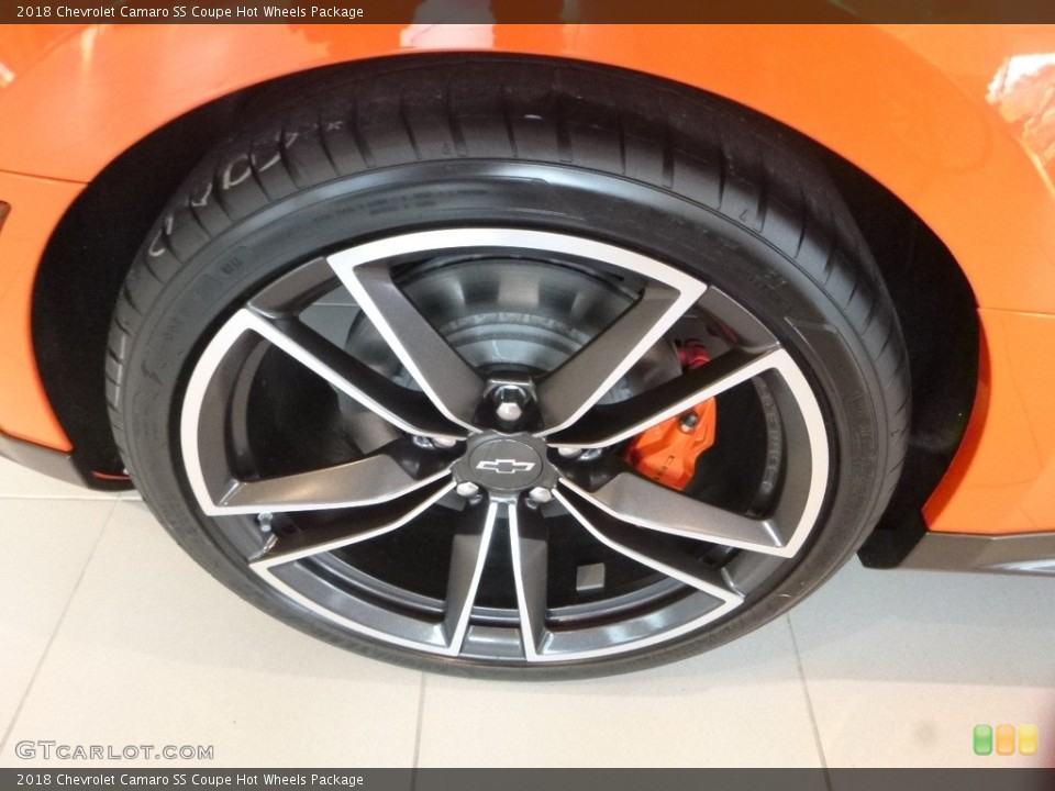 2018 Chevrolet Camaro SS Coupe Hot Wheels Package Wheel and Tire Photo #126774758