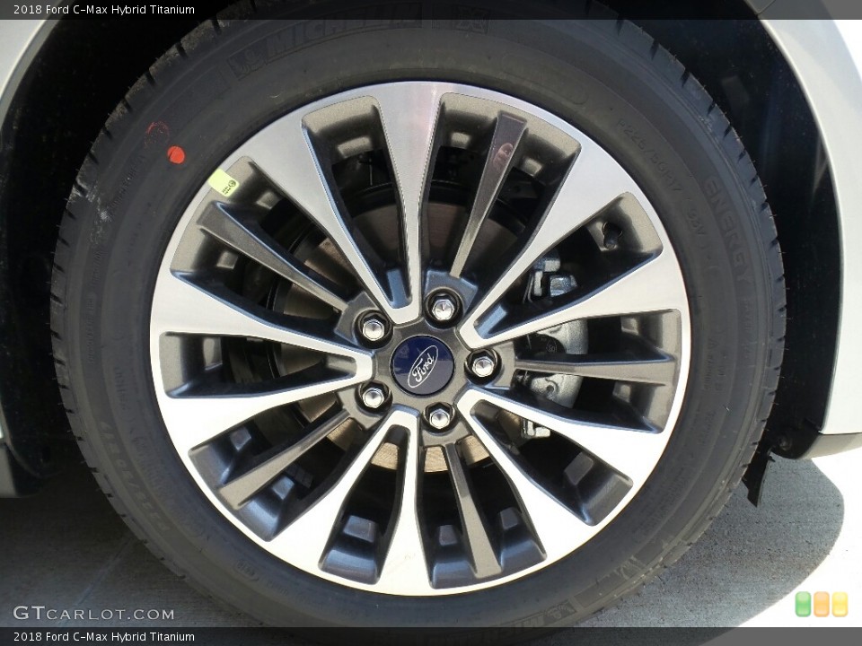 2018 Ford C-Max Hybrid Titanium Wheel and Tire Photo #126780230