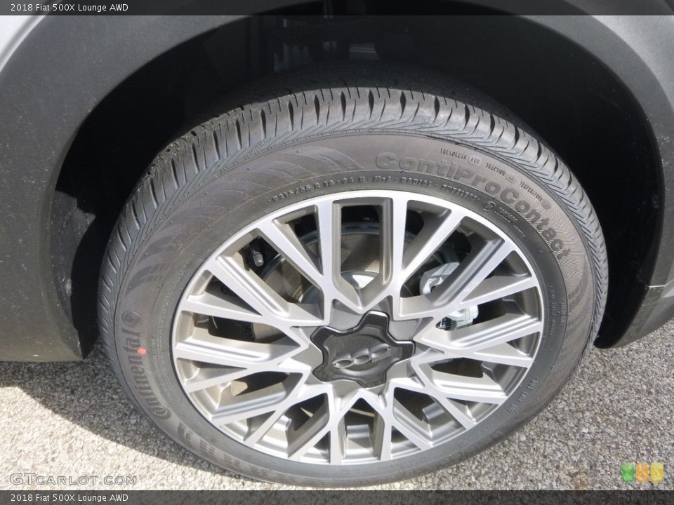 2018 Fiat 500X Wheels and Tires