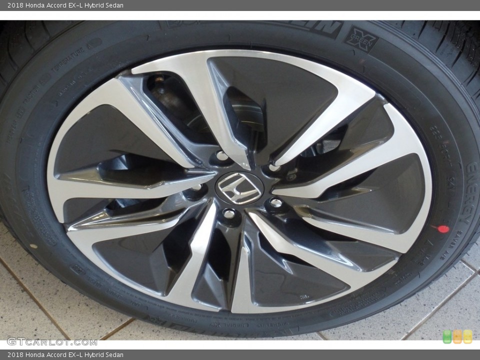 2018 Honda Accord EX-L Hybrid Sedan Wheel and Tire Photo #126791321