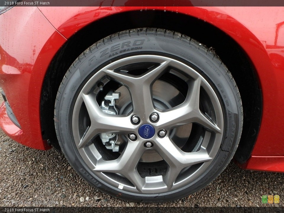 2018 Ford Focus ST Hatch Wheel and Tire Photo #126803231