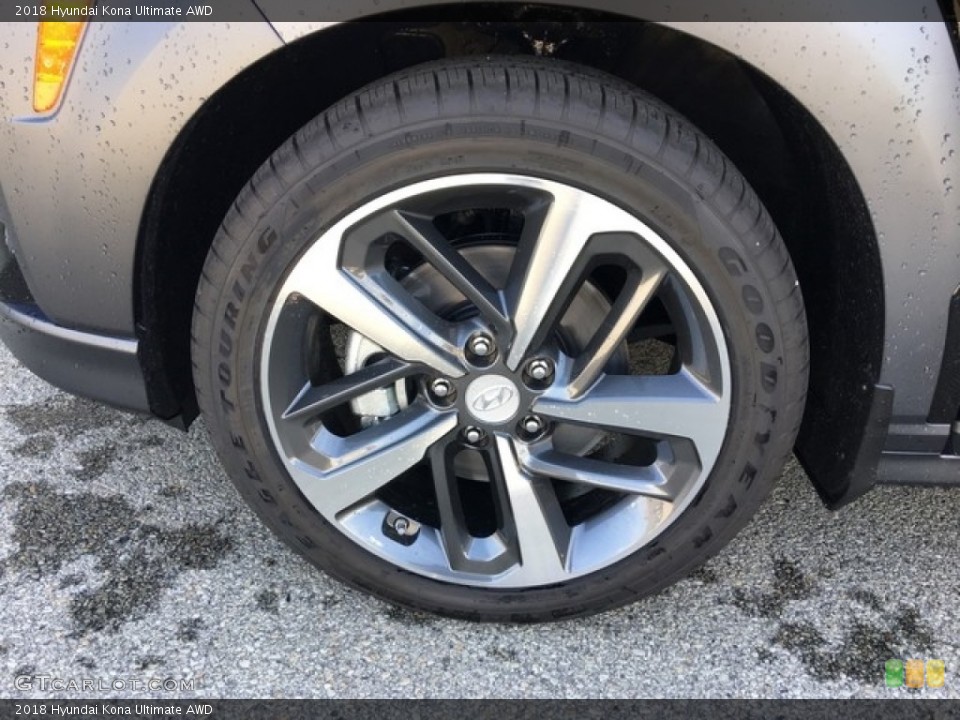 2018 Hyundai Kona Ultimate AWD Wheel and Tire Photo #126806768