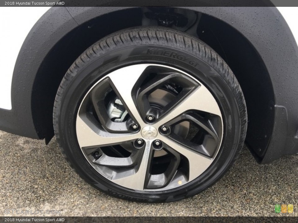 2018 Hyundai Tucson Sport AWD Wheel and Tire Photo #126846239