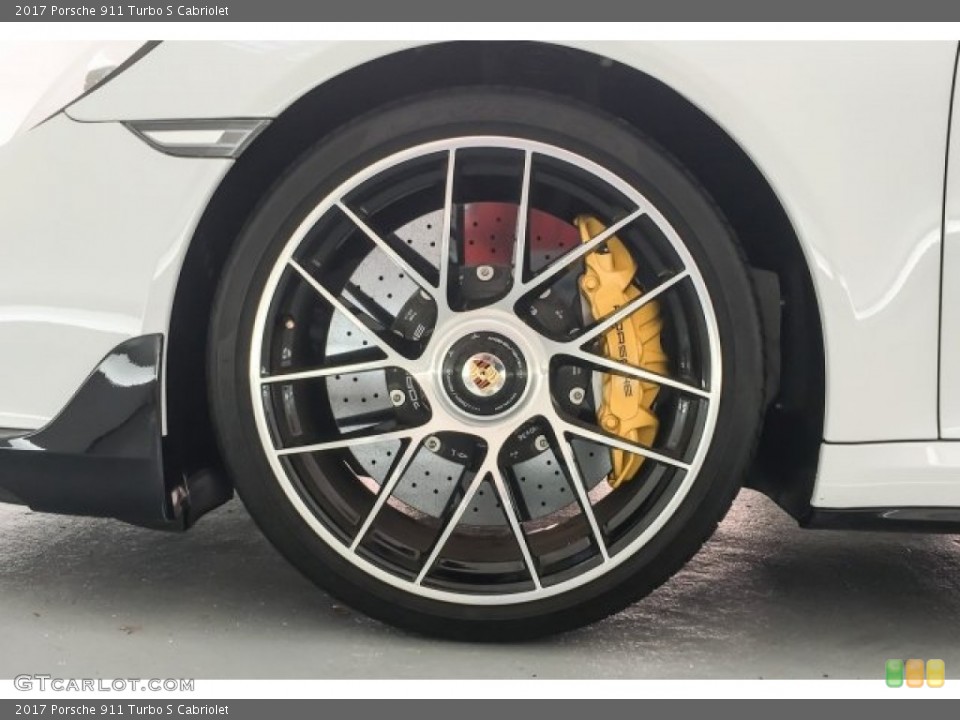 2017 Porsche 911 Turbo S Cabriolet Wheel and Tire Photo #126854096