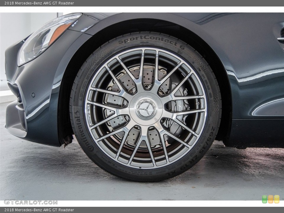 2018 Mercedes-Benz AMG GT Roadster Wheel and Tire Photo #126860881