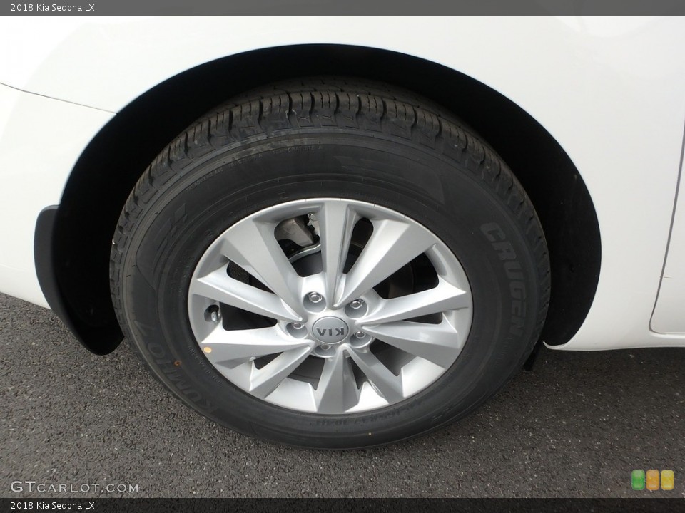 2018 Kia Sedona LX Wheel and Tire Photo #126874363