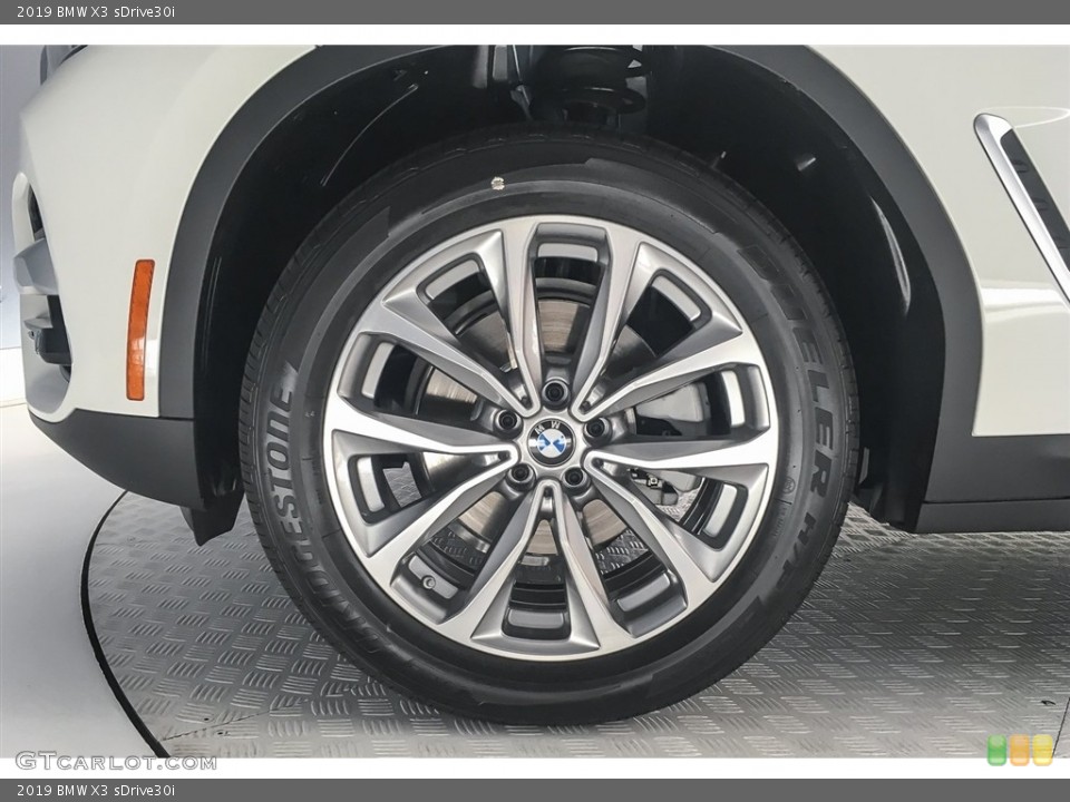 2019 BMW X3 sDrive30i Wheel and Tire Photo #126888504