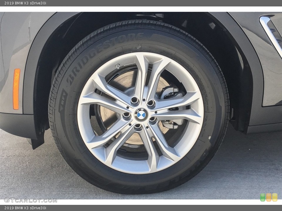 2019 BMW X3 sDrive30i Wheel and Tire Photo #126888822