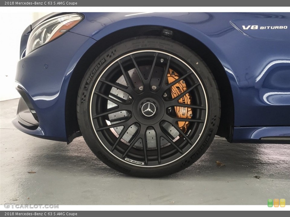 2018 Mercedes-Benz C 63 S AMG Coupe Wheel and Tire Photo #126891165