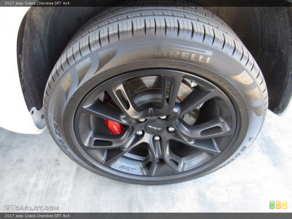 2017 Jeep Grand Cherokee SRT 4x4 Wheel and Tire Photo #126900975