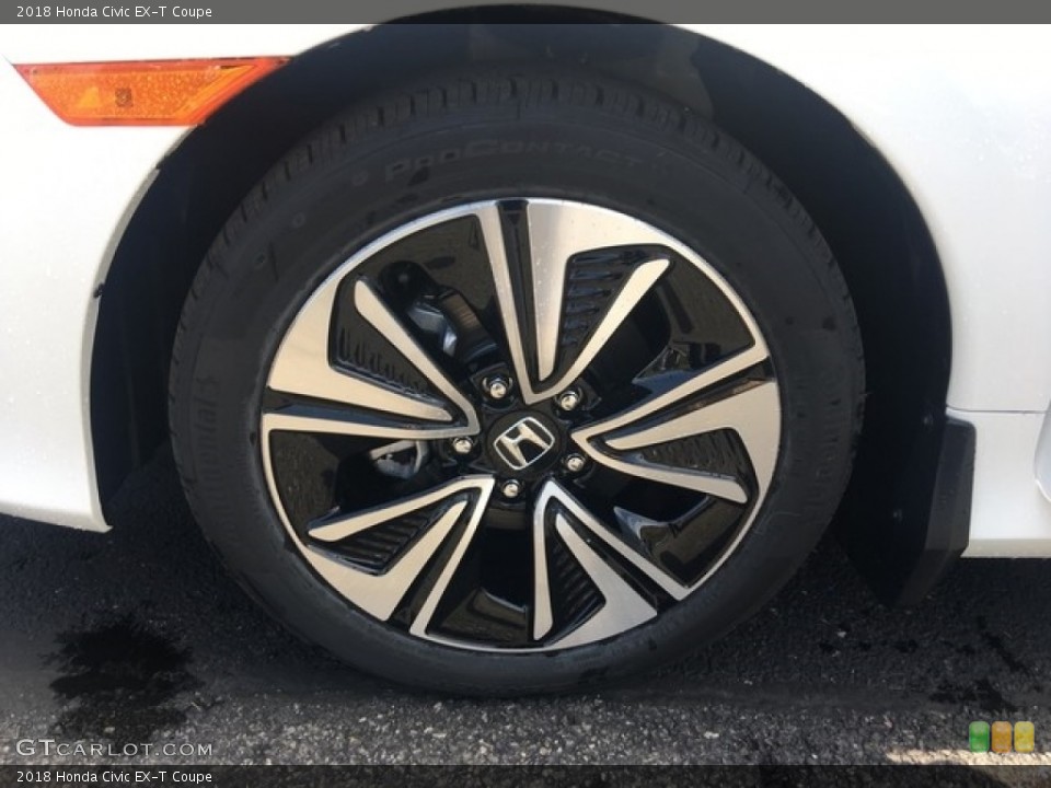 2018 Honda Civic EX-T Coupe Wheel and Tire Photo #126904887