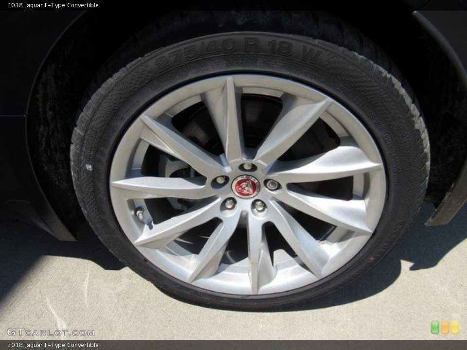 2018 Jaguar F-Type Convertible Wheel and Tire Photo #126910155