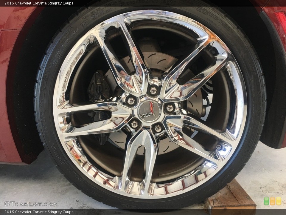 2016 Chevrolet Corvette Stingray Coupe Wheel and Tire Photo #126912783