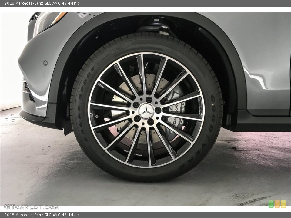 2018 Mercedes-Benz GLC AMG 43 4Matic Wheel and Tire Photo #126949850