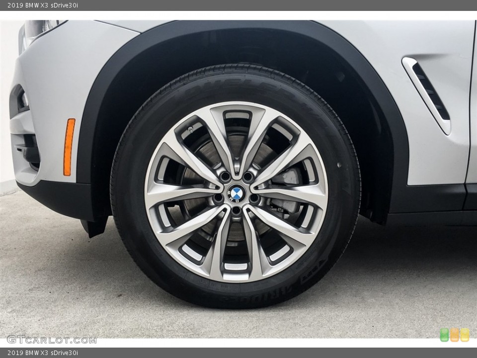 2019 BMW X3 sDrive30i Wheel and Tire Photo #126956459