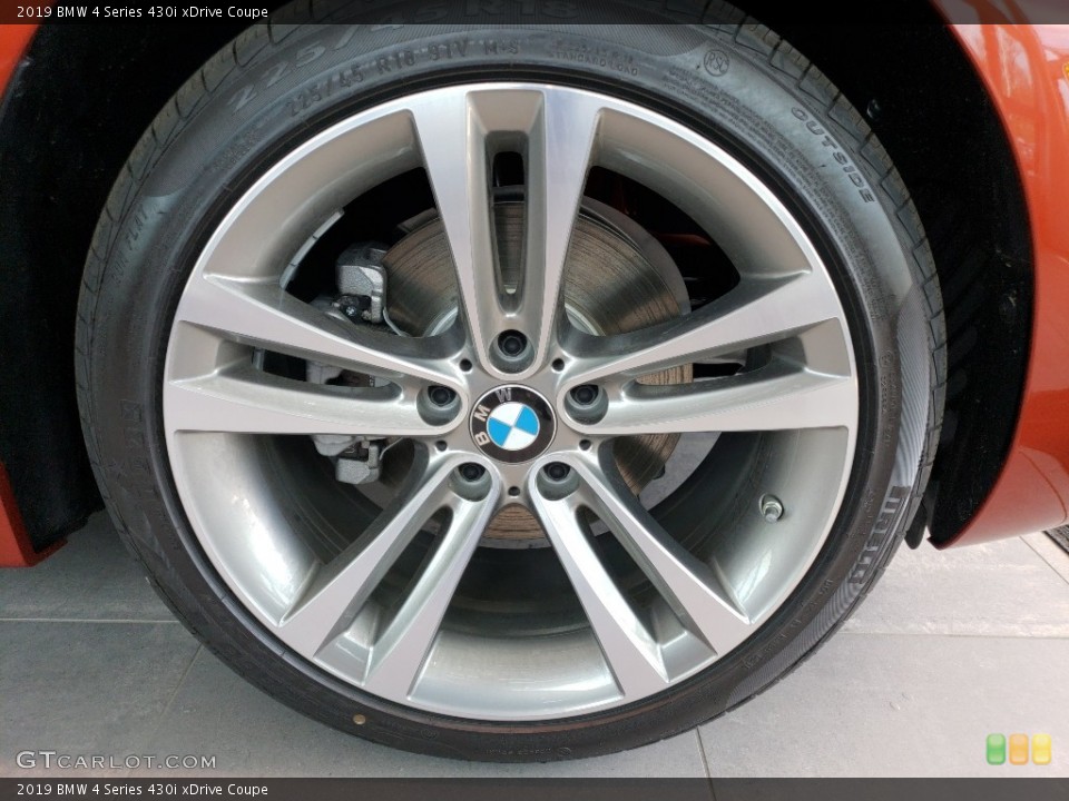 2019 BMW 4 Series 430i xDrive Coupe Wheel and Tire Photo #126990926