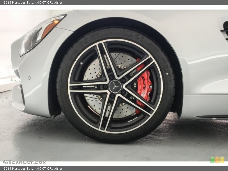 2018 Mercedes-Benz AMG GT C Roadster Wheel and Tire Photo #126995351