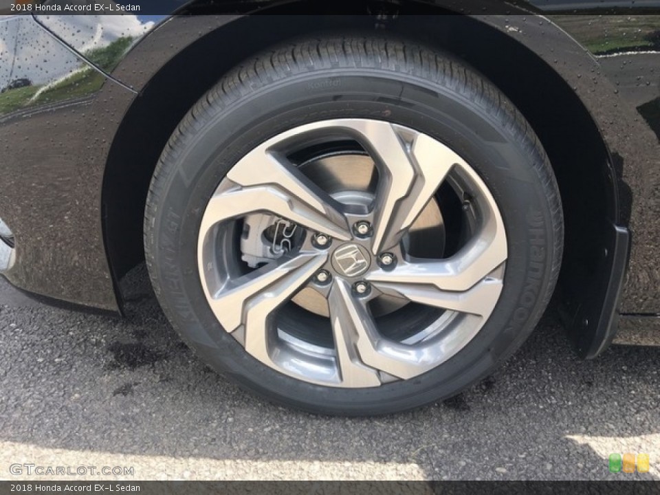 2018 Honda Accord EX-L Sedan Wheel and Tire Photo #127072573
