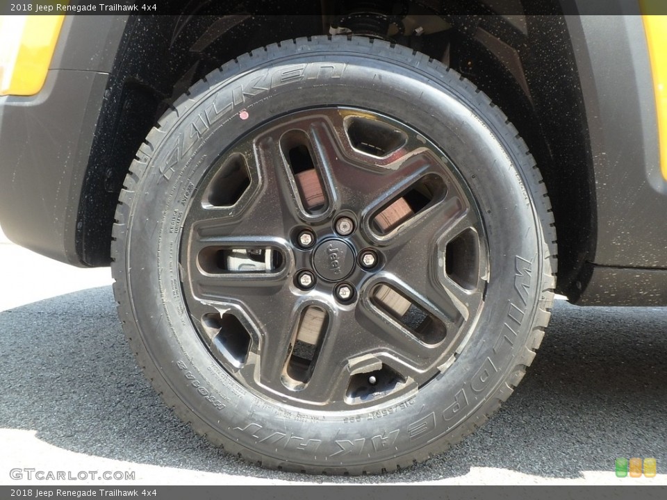 2018 Jeep Renegade Trailhawk 4x4 Wheel and Tire Photo #127074504