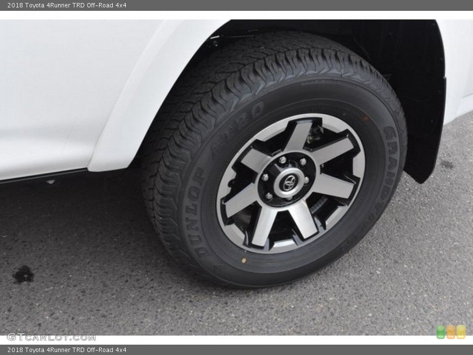 2018 Toyota 4Runner TRD Off-Road 4x4 Wheel and Tire Photo #127110034