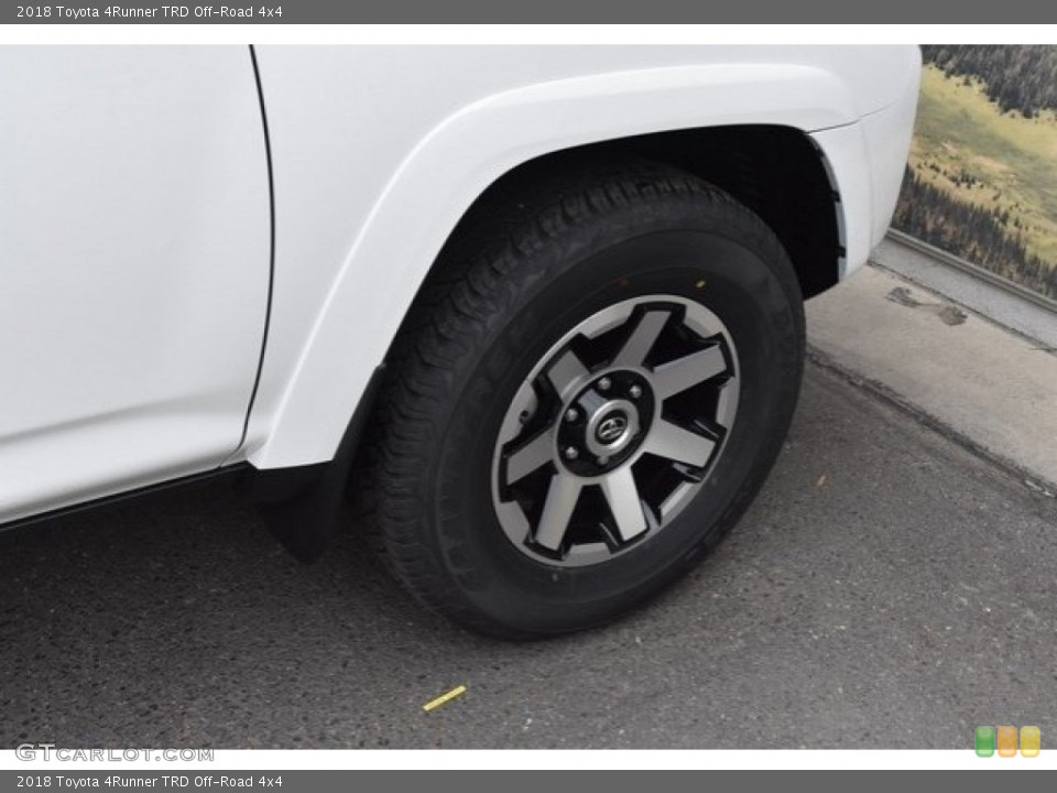 2018 Toyota 4Runner TRD Off-Road 4x4 Wheel and Tire Photo #127110067