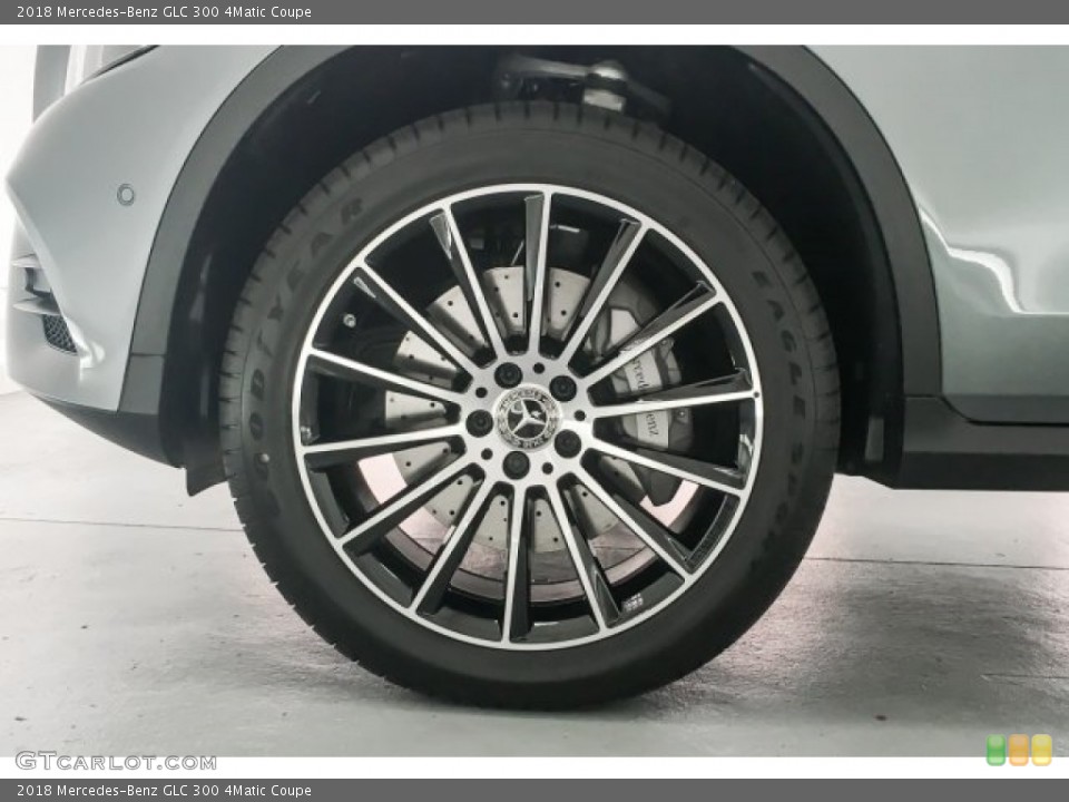 2018 Mercedes-Benz GLC 300 4Matic Coupe Wheel and Tire Photo #127121041
