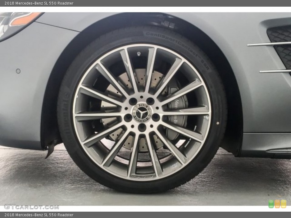 2018 Mercedes-Benz SL 550 Roadster Wheel and Tire Photo #127121263