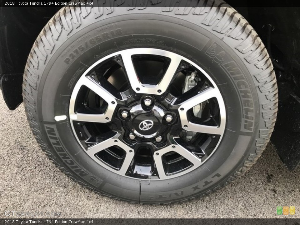 2018 Toyota Tundra 1794 Edition CrewMax 4x4 Wheel and Tire Photo #127123576