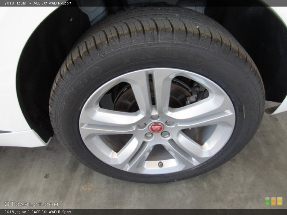 2018 Jaguar F-PACE 30t AWD R-Sport Wheel and Tire Photo #127129237