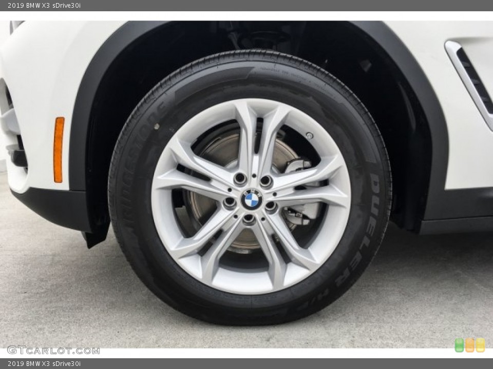 2019 BMW X3 sDrive30i Wheel and Tire Photo #127162510