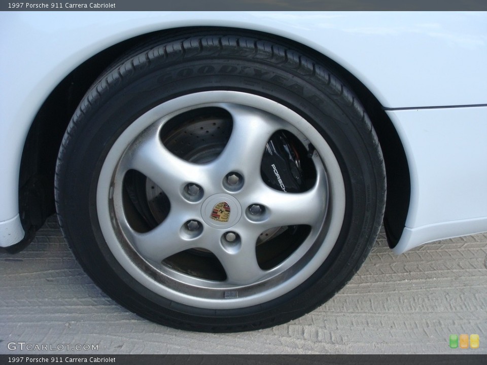 1997 Porsche 911 Carrera Cabriolet Wheel and Tire Photo #127173795
