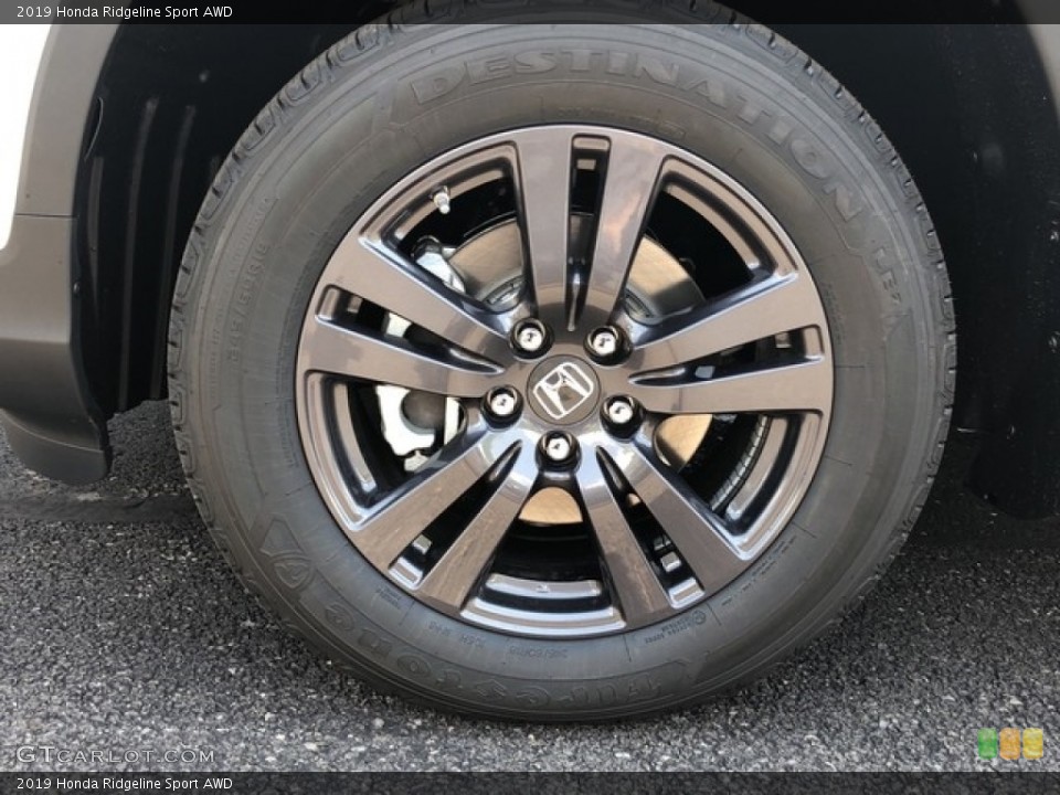 2019 Honda Ridgeline Sport AWD Wheel and Tire Photo #127181382