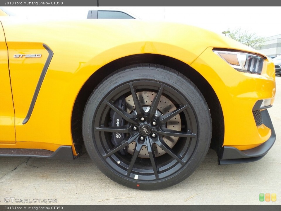 2018 Ford Mustang Shelby GT350 Wheel and Tire Photo #127187895