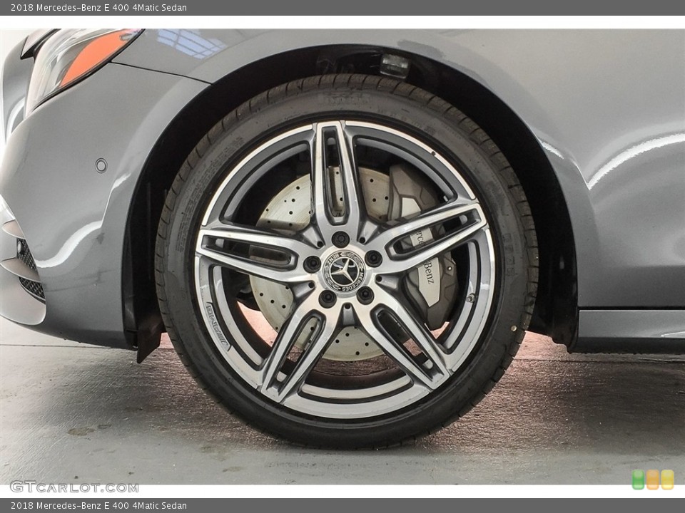 2018 Mercedes-Benz E 400 4Matic Sedan Wheel and Tire Photo #127190079