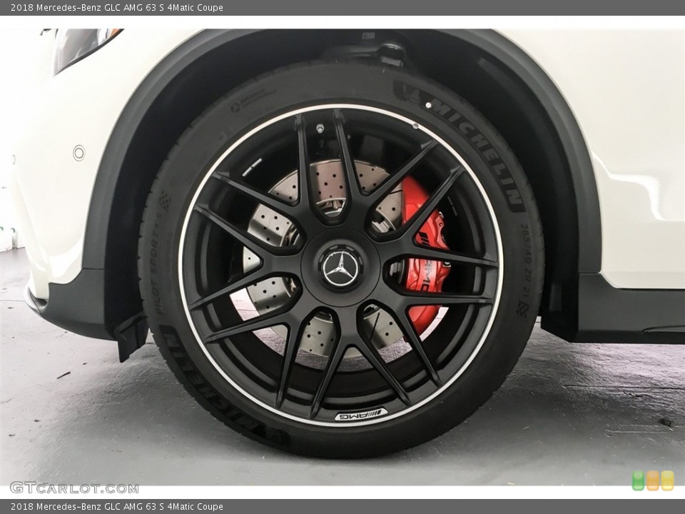2018 Mercedes-Benz GLC AMG 63 S 4Matic Coupe Wheel and Tire Photo #127223568
