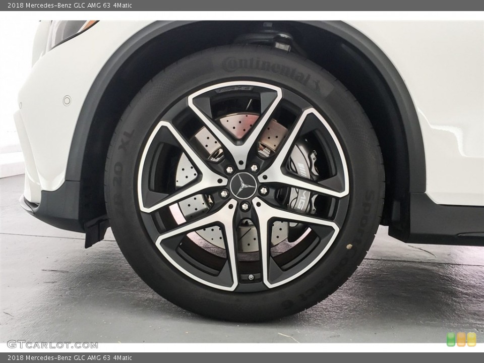 2018 Mercedes-Benz GLC AMG 63 4Matic Wheel and Tire Photo #127224213