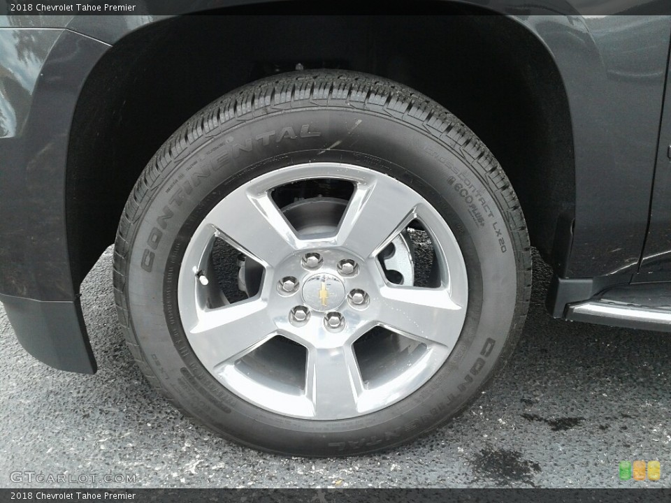 2018 Chevrolet Tahoe Premier Wheel and Tire Photo #127229544