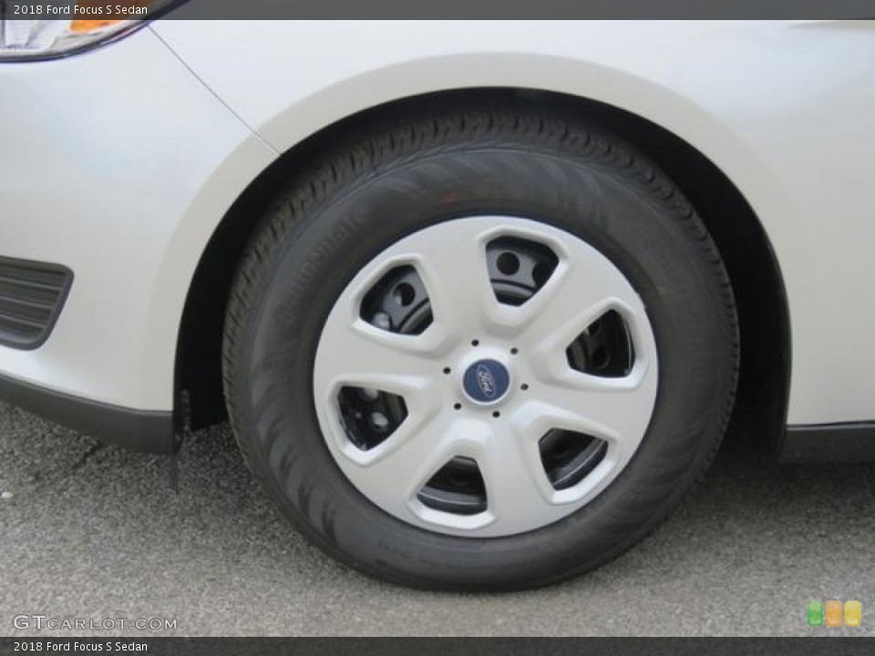 2018 Ford Focus S Sedan Wheel and Tire Photo #127232893