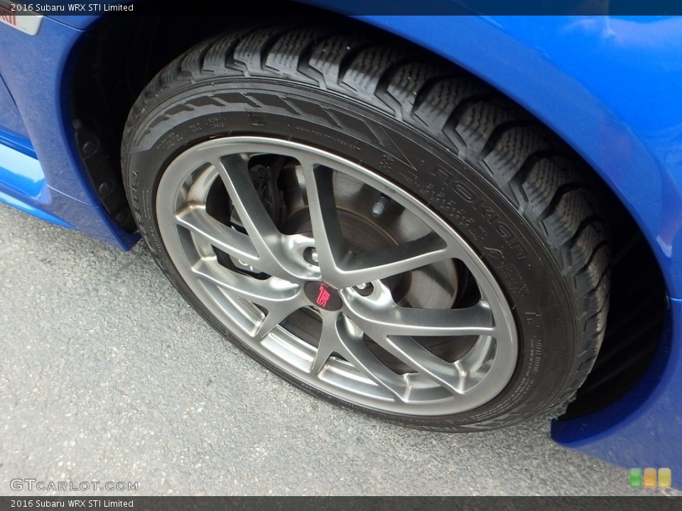 2016 Subaru WRX STI Limited Wheel and Tire Photo #127233793